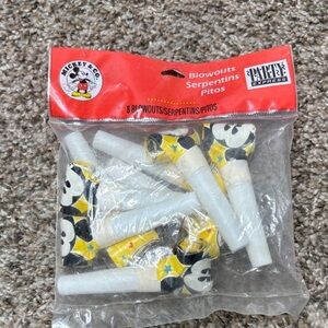 Vintage Walt Disney's Mickey & Co Mickey Mouse Party Blowers Blowouts